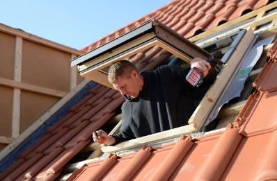 Pose de fenêtres de toit Velux à Michery